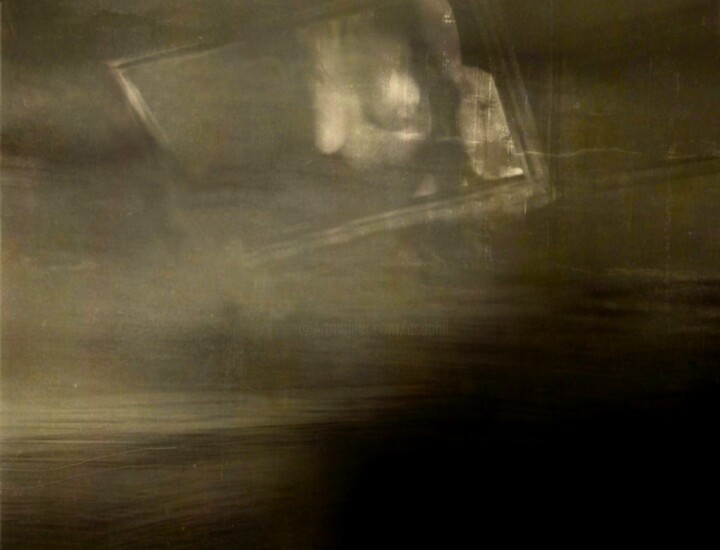 Photography titled "SUSPENDU.......LE T…" by Philippe Berthier, Original Artwork, Manipulated Photography