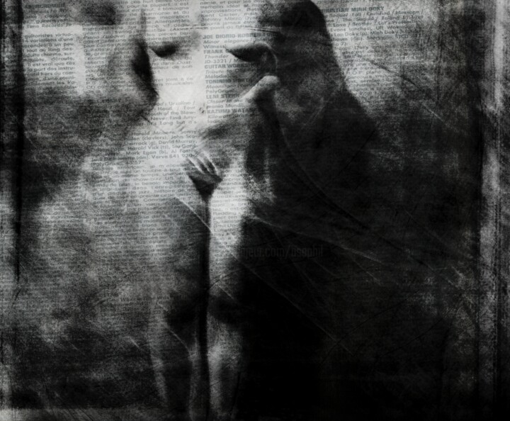 Photography titled "Journal d'une Femme…" by Philippe Berthier, Original Artwork, Manipulated Photography