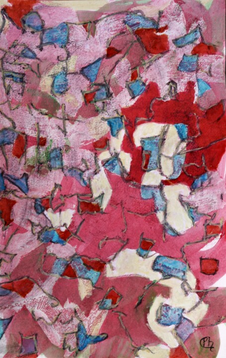 Peinture intitulée "Laocoon" par Philippe Casaubon, Œuvre d'art originale, Huile