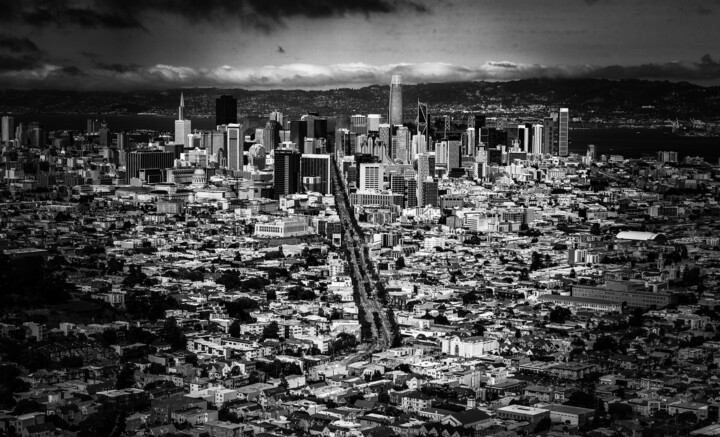 Photography titled "San Francisco" by Philippe Combis (PhilIppe CBS), Original Artwork, Digital Photography