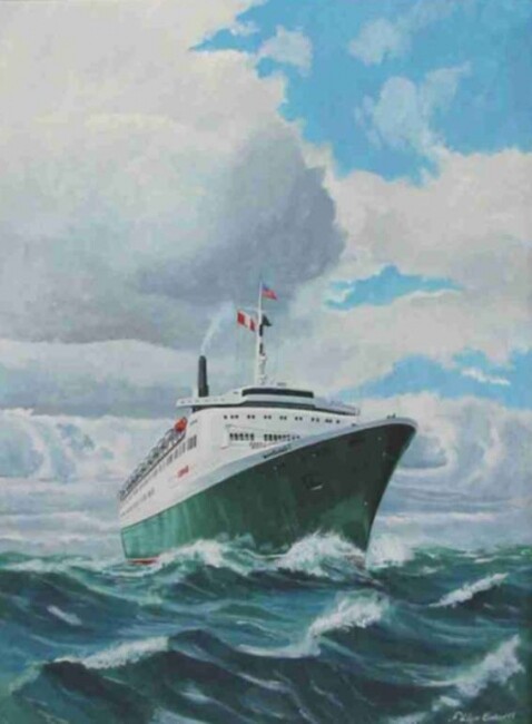 Painting titled "Queen Elisabeth II" by Philippe Conrad, Original Artwork