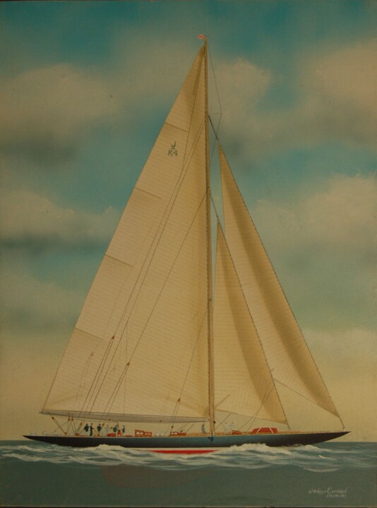 Peinture intitulée "Endeavour-II-65x95-…" par Philippe Conrad, Œuvre d'art originale