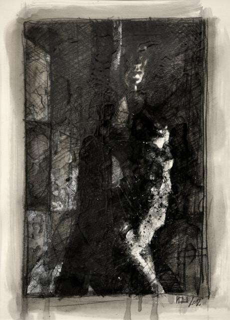 Картина под названием "Etude" - Philippe-Emmanuel Amirault, Подлинное произведение искусства