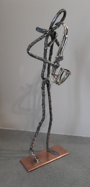 Sculpture intitulée "Saxo  591" par Philippe Fautrez, Œuvre d'art originale, Métaux