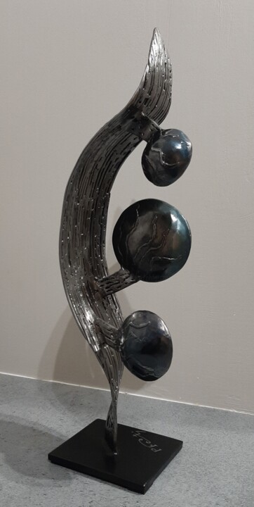 Escultura intitulada "Stélarium" por Philippe Fautrez, Obras de arte originais, Metais