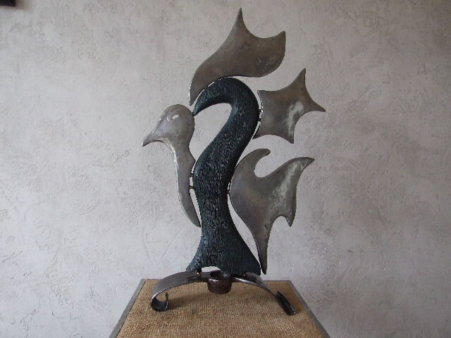 Sculpture intitulée "oiseau" par Philippe Fautrez, Œuvre d'art originale