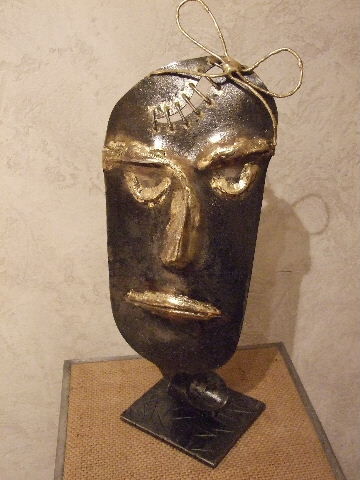 Sculpture intitulée "casse tête 01" par Philippe Fautrez, Œuvre d'art originale