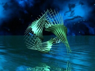 Digitale Kunst getiteld "Grid" door Philippe Jacqueroux, Origineel Kunstwerk