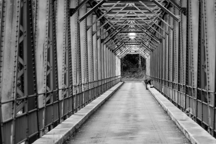 Fotografia intitolato "pont-corre-ze.jpg" da Philippe Nannetti, Opera d'arte originale