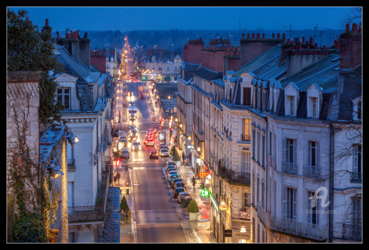 Photography titled "vue blois.jpg" by Philippe Nannetti, Original Artwork