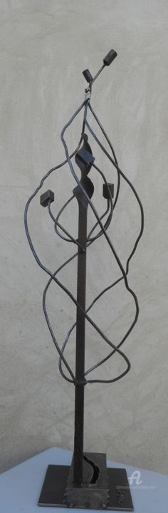 Sculpture intitulée "PALABRE" par Philippe Olive, Œuvre d'art originale, Métaux