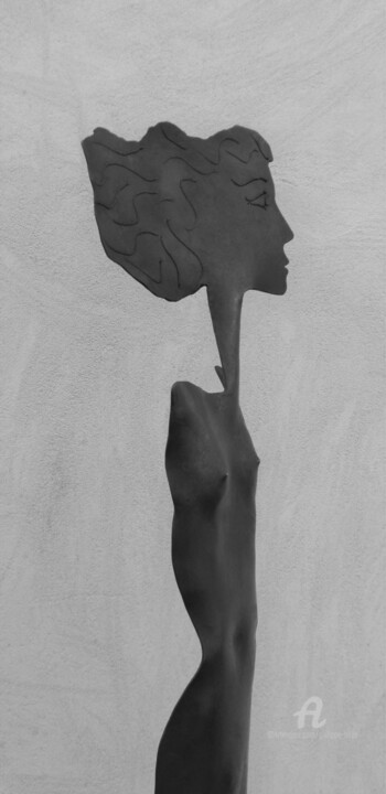 Sculpture intitulée "FIGURE Forgée 137" par Philippe Olive, Œuvre d'art originale, Métaux