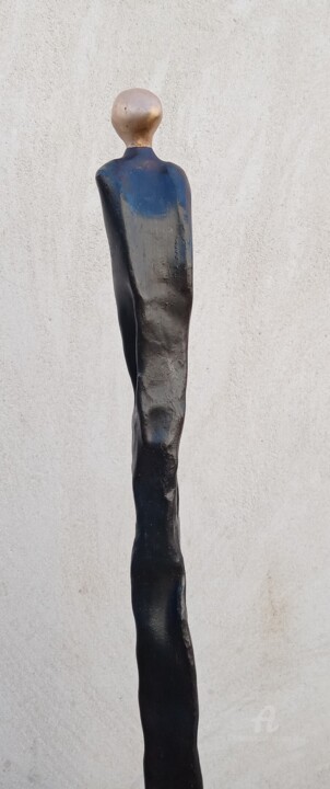 Sculpture titled "FIGURE 89" by Philippe Olive, Original Artwork, Metals
