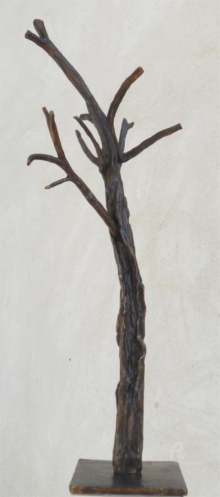 Escultura intitulada "D'APRES NATURE 4" por Philippe Olive, Obras de arte originais, Metais
