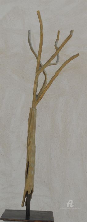 Sculpture titled "D' APRES NATURE 5" by Philippe Olive, Original Artwork, Metals