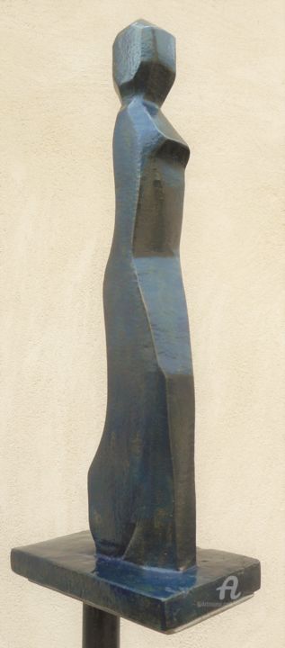 Sculpture titled "FIGURE Déambulante…" by Philippe Olive, Original Artwork, Bronze