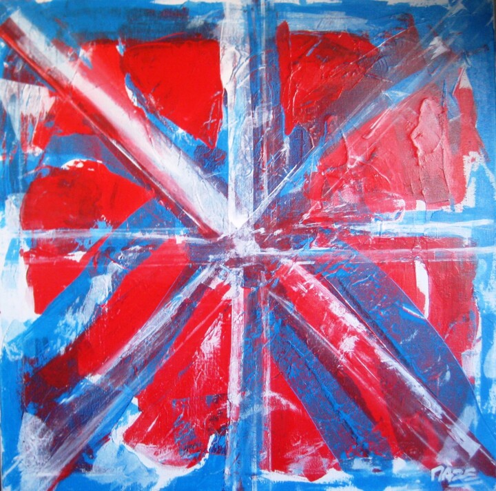 Painting titled "Brexit" by Philippe Rabouille (Raph), Original Artwork, Acrylic
