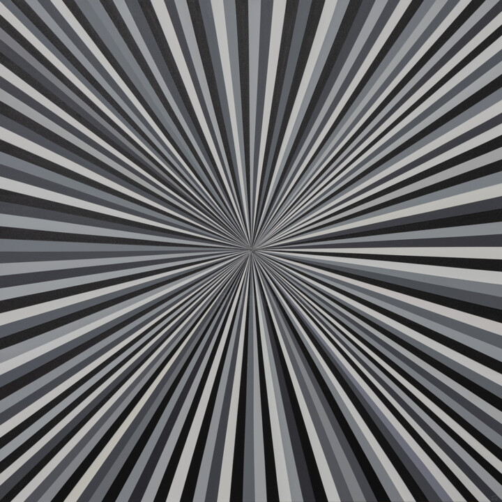Schilderij getiteld "Convergence 1" door Philippe Regard, Origineel Kunstwerk, Acryl