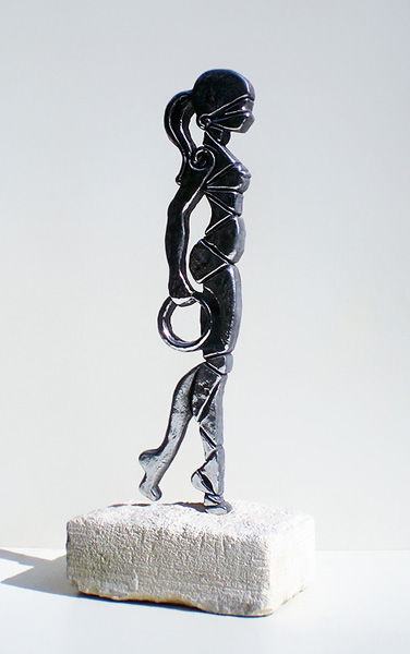 Sculpture titled "Body Sculpting" by Philippe Rocca, Original Artwork