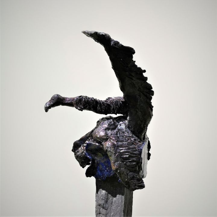 Skulptur mit dem Titel ""Icare" 4ème sur 5…" von Philippe Rude, Original-Kunstwerk, Ton
