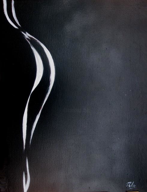 Pintura titulada "Nu 33" por Philippe Blanchard, Obra de arte original, Acrílico