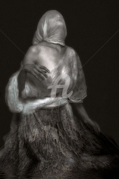 Fotografia intitolato "Les Âmes Mortes" da Philippe Bousseau, Opera d'arte originale, Fotografia digitale