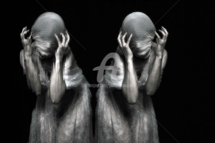 Photographie intitulée "Les Âmes Mortes" par Philippe Bousseau, Œuvre d'art originale, Photographie numérique
