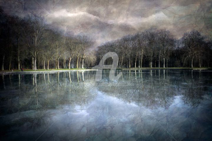 摄影 标题为“Plan d'eau du Parc…” 由Philippe Bousseau, 原创艺术品, 数码摄影