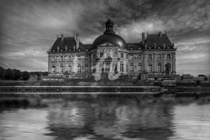 Photographie intitulée "Vaux-le-vicomte" par Philippe Bousseau, Œuvre d'art originale, Photographie numérique