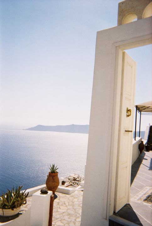 Photography titled "Santorin 4" by Philippe Leclerc, Graphiste, Original Artwork