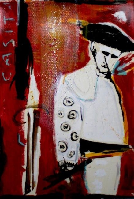 Peinture intitulée "Casita" par Philippe Roussel, Œuvre d'art originale,