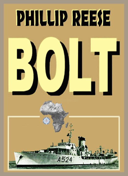 Цифровое искусство под названием "Bolt - ebook cover" - Phillip Reese, Подлинное произведение искусства, 2D Цифровая Работа