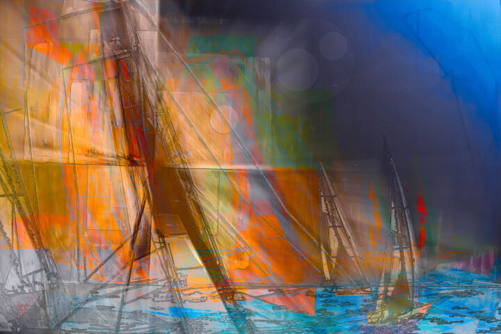 Фотография под названием "Circum navigation" - Philippe Loze, Подлинное произведение искусства, Цифровая фотография