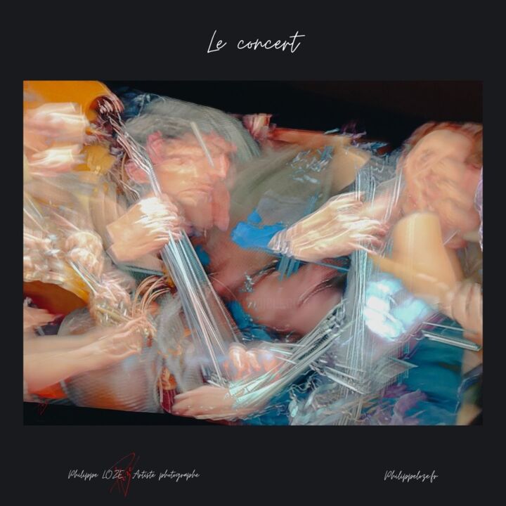 摄影 标题为“Le concert” 由Philippe Loze, 原创艺术品, 数码摄影