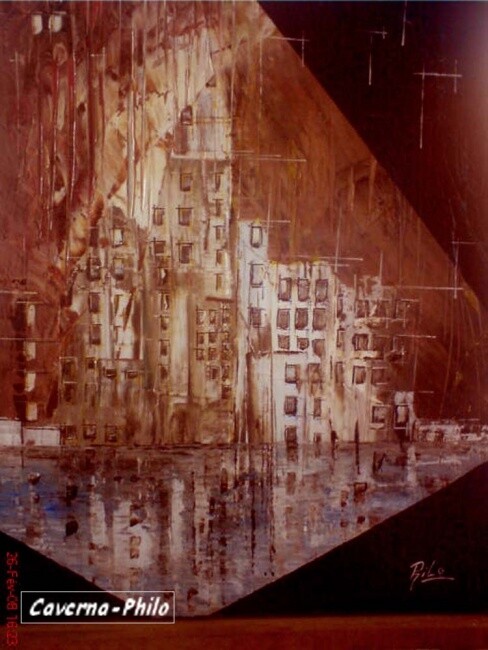 Painting titled "CAVERNA" by Philovades, Original Artwork