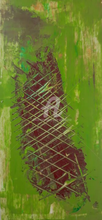 Pittura intitolato "Hidden patterns" da Blackbeauty13, Opera d'arte originale, Acrilico