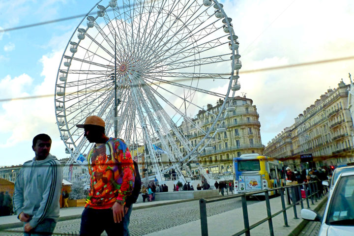 Photography titled "La grande roue - 16…" by Josiane Karanian Boularot, Original Artwork