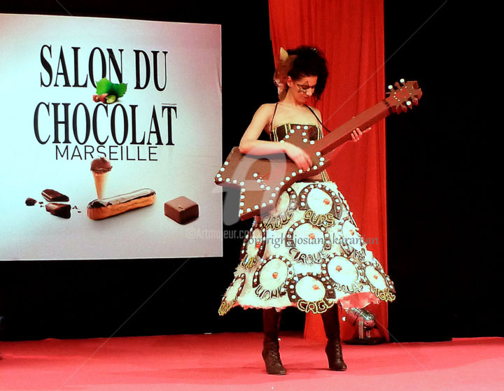 「Le Salon du chocola…」というタイトルの写真撮影 Josiane Karanian Boularotによって, オリジナルのアートワーク