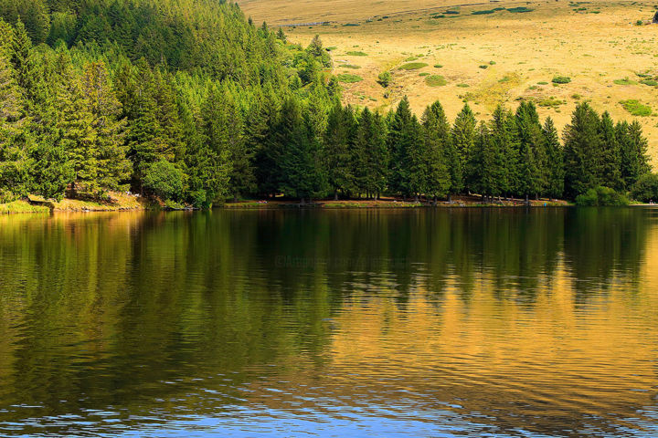 Fotografia intitolato "07 Lac de Guery" da Michel Hervo, Opera d'arte originale, Fotografia digitale