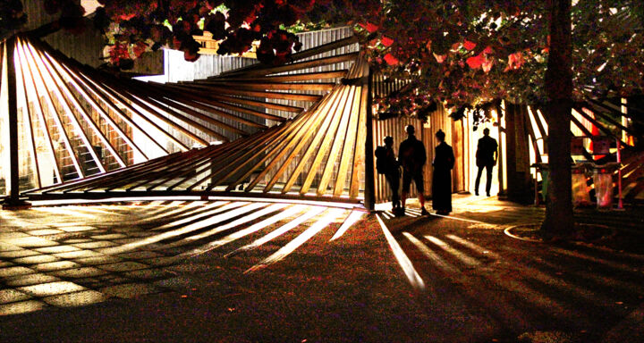 Fotografie mit dem Titel "La Villette 21" von Michel Hervo, Original-Kunstwerk, Digitale Fotografie