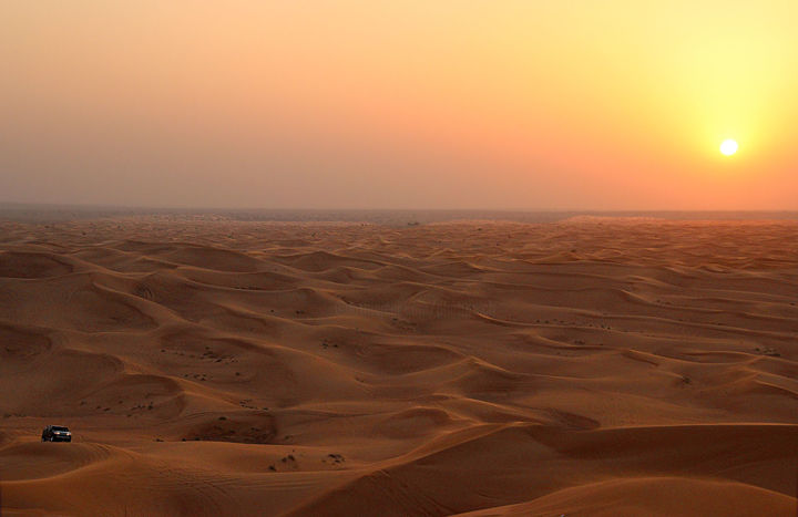 "Safari dans le dése…" başlıklı Fotoğraf Michel Hervo tarafından, Orijinal sanat