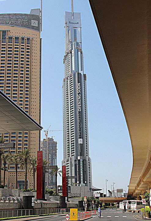 Photography titled "dubai-towers-03.jpg" by Michel Hervo, Original Artwork