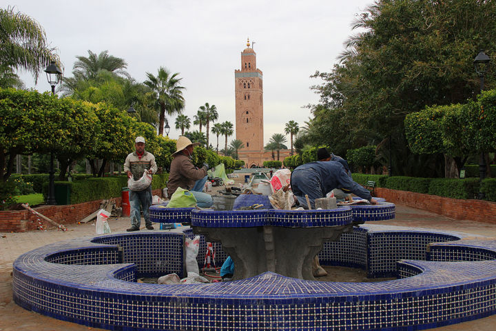 Photographie intitulée "05-la-mosquee-kouto…" par Michel Hervo, Œuvre d'art originale