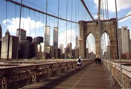 Photographie intitulée "Brooklyn Bridge" par Alain Philippe Baudry-Knops, Œuvre d'art originale