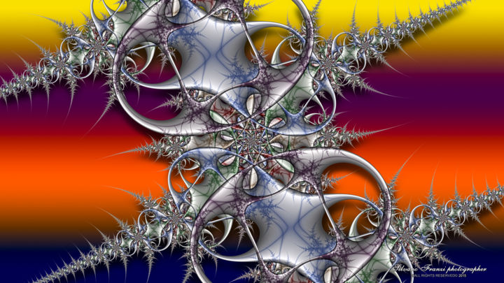 Arte digitale intitolato "Fractals 2015 004" da Phõtos_gráphein, Opera d'arte originale, Lavoro digitale 2D