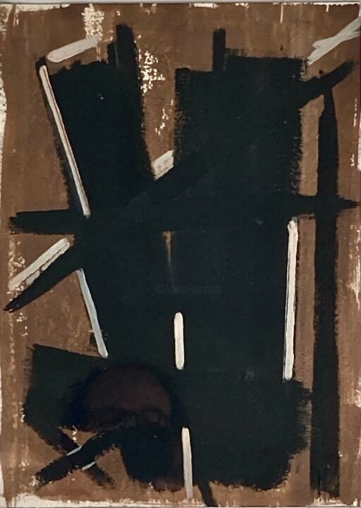Картина под названием "PAB 10" - Philippe Pujol, Подлинное произведение искусства, Акрил