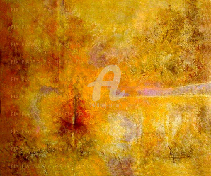 Pintura titulada "XOCHIMILCO: Canal d…" por Pia * Cantos Floridos, Obra de arte original, Oleo
