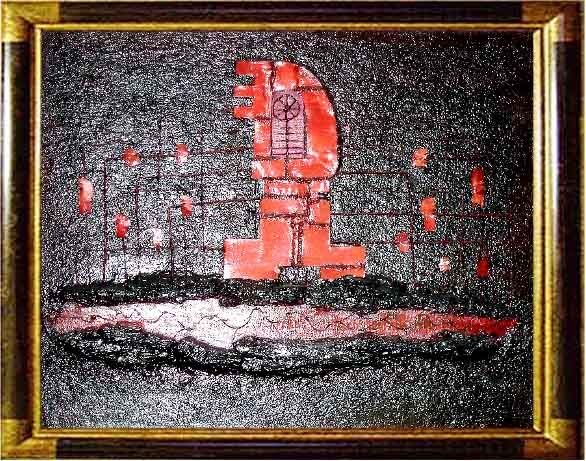 Peinture intitulée "Peinture : Homo-Hyc…" par Pian, Œuvre d'art originale,
