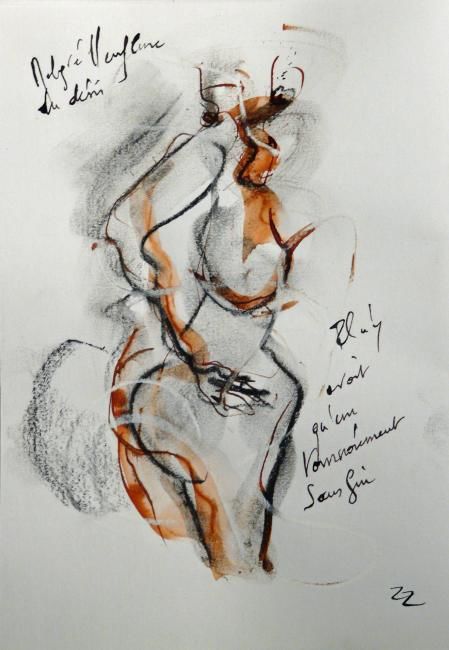Rysunek zatytułowany „Le tournoiement du…” autorstwa Piazzon Fabrice, Oryginalna praca, Inny