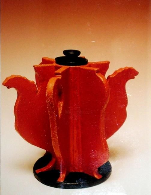 Sculpture titled "Summa Vasorum Offic…" by Gianni Piccazzo, Original Artwork, Ceramics